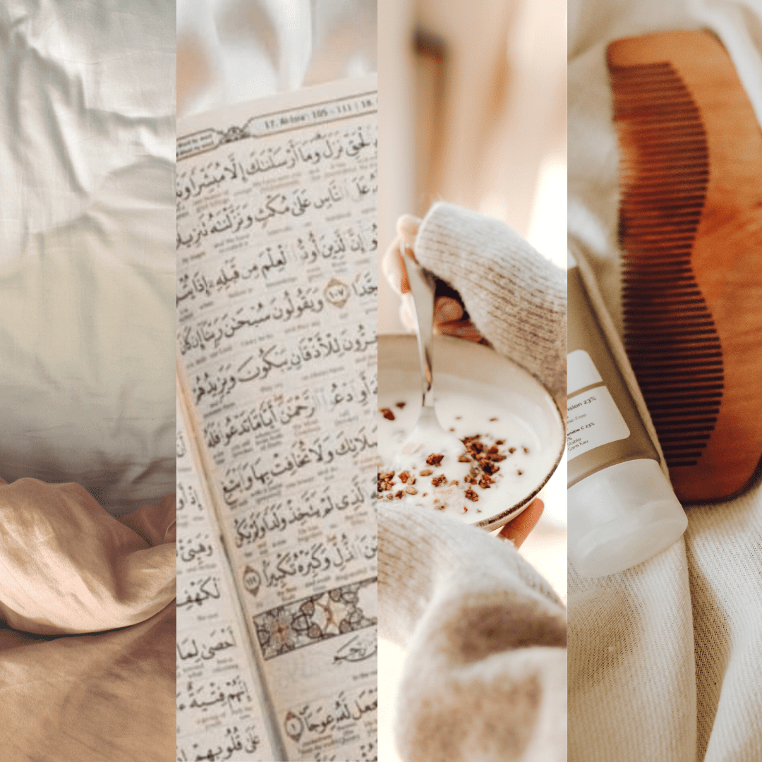 morning routine femme musulmane
