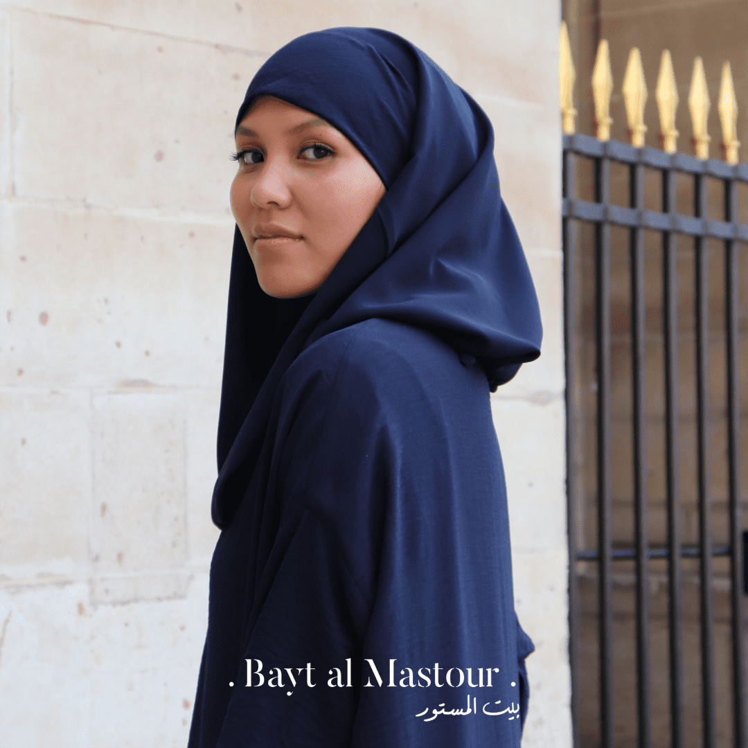 abaya hijab intégré